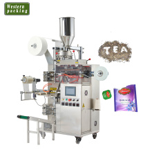 Máquina de embalaje de bolsa de té doble, máquina de embalaje de té Lipton